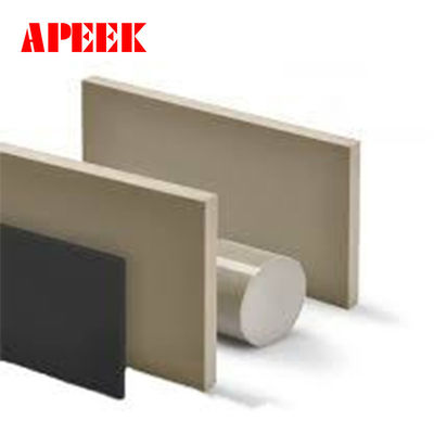 خرید مقاومت در برابر هیدرولیز فیبر شیشه ای پر شده Peek Rod Sheet Plate ضخامت 6mm-120mm online manufacture