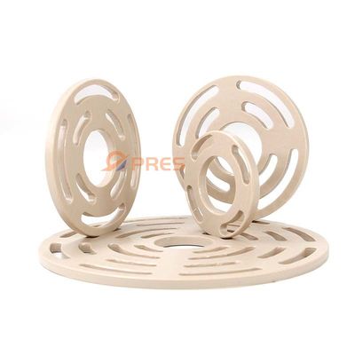 خرید مهندسی مقاومت شیمیایی در برابر سایش قطعات پلاستیکی PEEK قطعات شیر OEM online manufacture