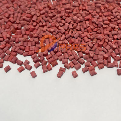 قیمت خوب 50٪ فیبر شیشه ای تقویت شده قرمز PPS مواد پلاستیکی گلوله های گلوله ای آنلاین