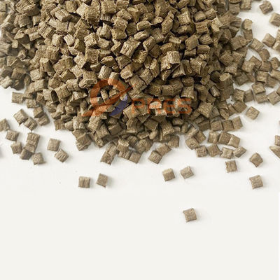قیمت خوب GF40٪ فیبر شیشه ای تقویت شده دانه های PPS مواد قهوه ای تیره در حجم آنلاین