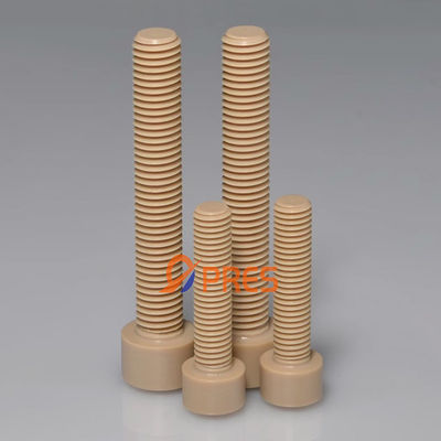 قیمت خوب PEEK طبیعی Hex Socket Thread Cap پیچ سر سیلندر با چگالی 1.31 آنلاین
